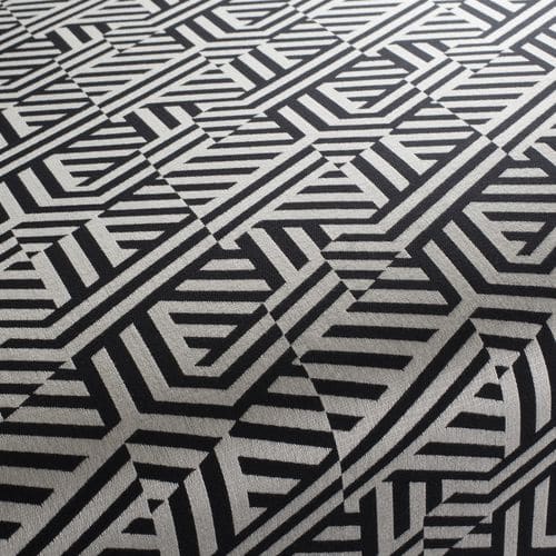 Möbelstoff - ATOMO - CARLUCCI - geometrisches Muster / Polyester / Viskose