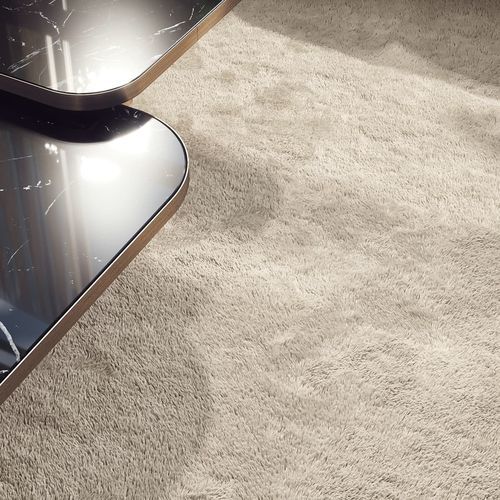 Moderner Teppich - SPIRIT - JAB ANSTOETZ FLOORING - einfarbig / Tencel® / rechteckig