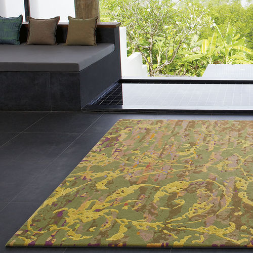 Moderner Teppich - CHARACTERS - JAB ANSTOETZ FLOORING - Motiv / einfarbig / Polyamid