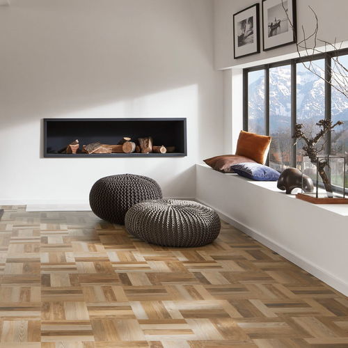 Vinyl-Bodenbelag - TWISTED WOOD NATURE  - JAB ANSTOETZ FLOORING - für den Innenraum / für Treppenstufen / für Büro