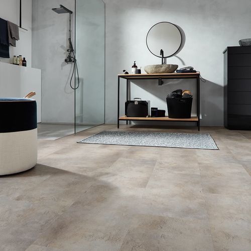Vinyl-Bodenbelag - ROUGH SANDSTONE - JAB ANSTOETZ FLOORING - für den Innenraum / für Treppenstufen / für Büro
