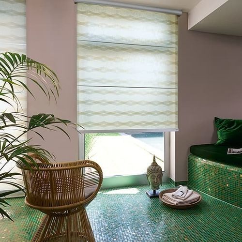 Jalousie für Fenster - SOFT RIBBON - JAB ANSTOETZ SYSTEMS - Stoff / für Gewerbegebrauch / motorisiert