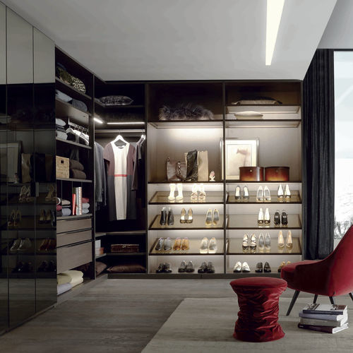 Begehbarer Kleiderschrank / Modul - WALK_in - AN Collection GmbH - Eck / wandmontiert / modern