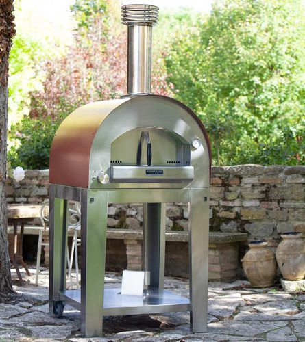 Pizzaofen für Privatgebrauch - MARGHERITA  - Fontana Forni s.r.l. - Gas / Stikken / freistehend