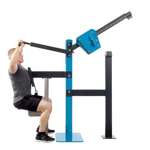 Lat-Pulldown-Fitnessgerät - Omnigym Oy - für Außenbereich / für Gewerbegebrauch