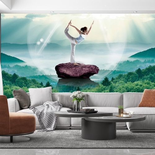 Moderne Tapete - salle de sport Yoga Gym - MuralConcept - Vlies / Naturmotiv / Panorama