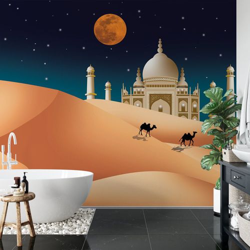 Moderne Tapete - mille & une nuit Sahara - MuralConcept - Vlies / Panorama / mehrfarbig