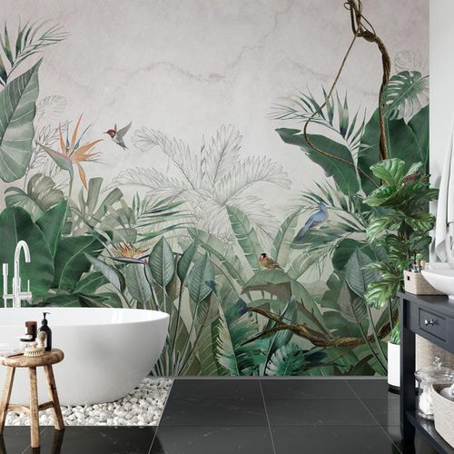 Moderne Tapete - jungle quintessence Amazonia - MuralConcept - Vlies / Vinyl / Panorama