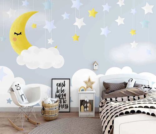 Moderne Tapete - nuit étoilée - MuralConcept - Vlies / Panorama / Kindermotiv