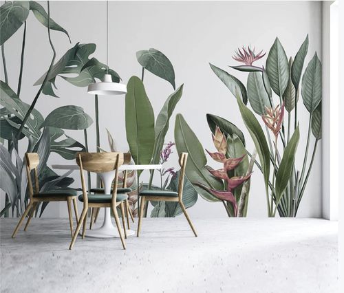 Moderne Tapete - Végétal tropical - MuralConcept - Vlies / Naturmotiv / Panorama