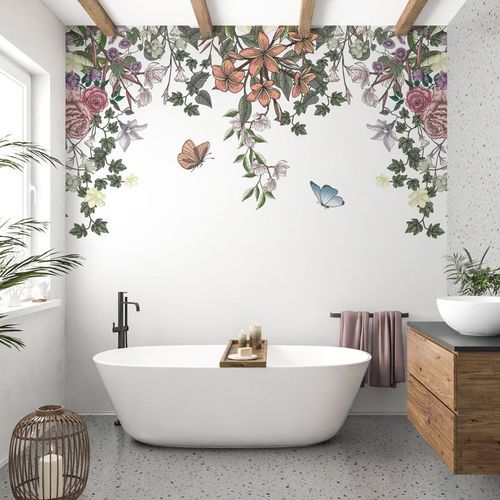 Moderne Tapete - Spring - MuralConcept - Vlies / Blumenmotiv / Panorama