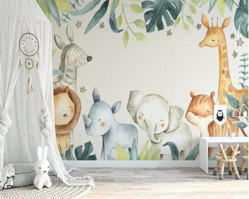 Moderne Tapete - jungle - MuralConcept - Vlies / Panorama / Tiermuster