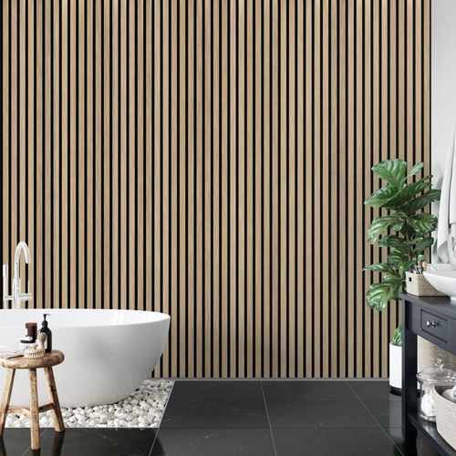 Moderne Tapete - tasseau de bois chêne - MuralConcept - Vlies / Naturmotiv / Holzoptik