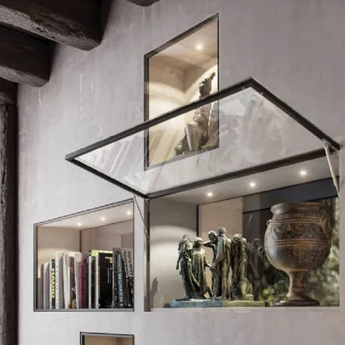 Glas-Nische - doal - Aluminium / rechteckig / quadratisch