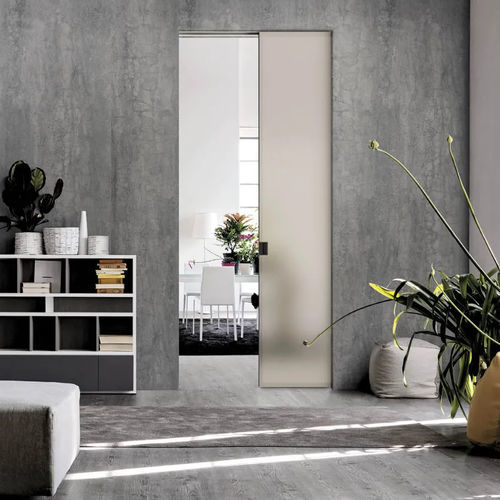 Tür für Innenbereich - JUST - doal - Glas / Schiebe / modern
