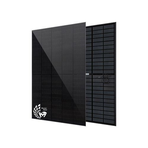 Monokristallines Photovoltaik-Solarmodul - MS(390-410)MDG-40H - Maysun solar - farbig / transparent / Doppelglas