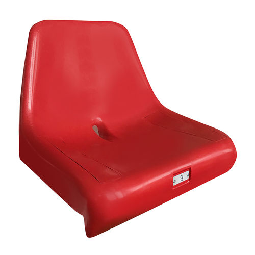 Hochbeständiger Tribünensitz - M2000 - Omsi srl - modern / einteilig / Hochlehner