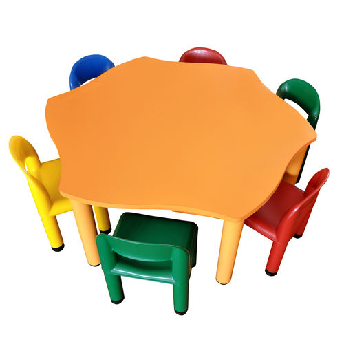 Moderner Tisch - B18  - Omsi srl - Laminat / Gestell aus Polypropylen / rechteckig