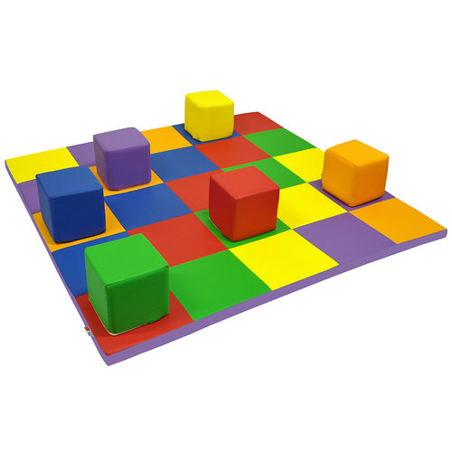 Bodenmatte für Kindergarten - ART. OM 2.388 - Omsi srl - für Motorik-Parcours / Polyester / Gewebe