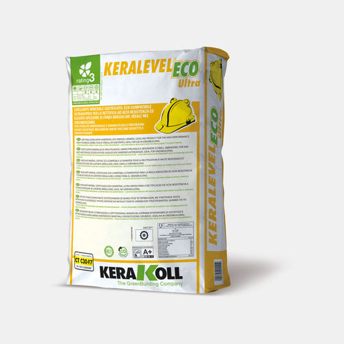 Mörtel für selbstnivelierenden Estrich - KERALEVEL® ECO ULTRA - KERAKOLL - für Estrich / für Fliesen / für Beton