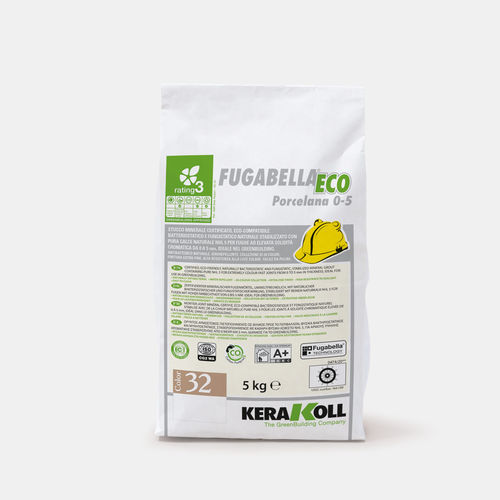 Spachtelmörtel - Fugabella Eco Porcelana 0‑5 - KERAKOLL - für Estrich / für Fliesen / mineralisch