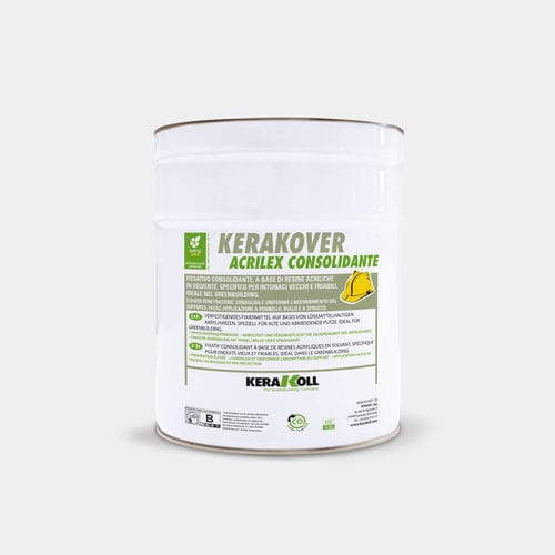 Schutzputz - Kerakover Acrilex Consolidante - KERAKOLL - für den Innenraum / für Außenbereich / für Wand