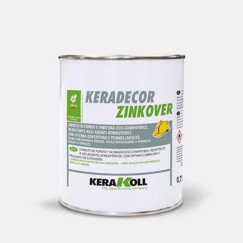 Schutzlack - Keradecor Zinkover - KERAKOLL - Vorbereitung / Kunstharz / für Metall