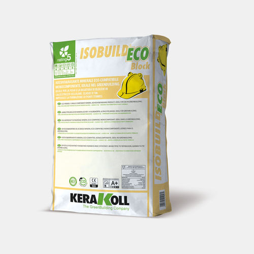 Mörtel zur Endbearbeitung - Isobuild Eco Block - KERAKOLL - für Porenbeton-Trennwände / für Wärmedämmverbundsysteme WDVS / für Mauerwerk