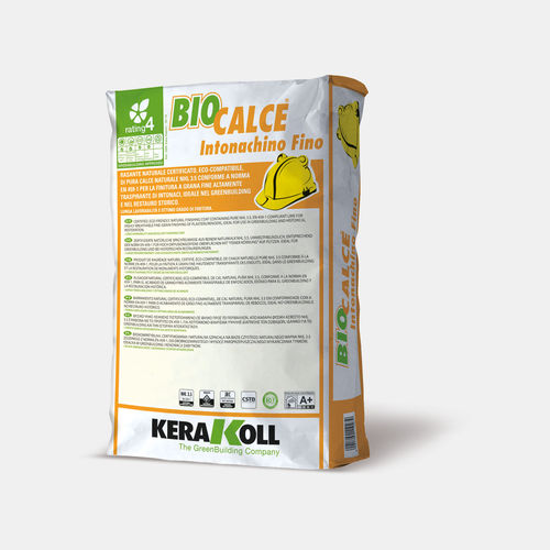 Restaurierungsmörtel - Biocalce® Intonachino Fino - KERAKOLL - zur Endbearbeitung / für Mauerwerk / Gips