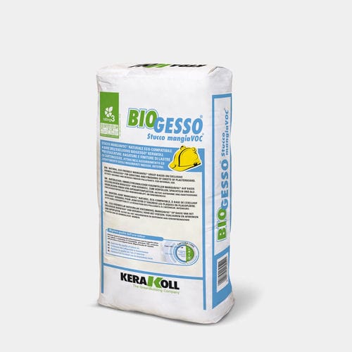 Mörtel für Verfugung - Biogesso Stucco Mangia VOC - KERAKOLL - Spachtel / zur Endbearbeitung / für Mauerwerk