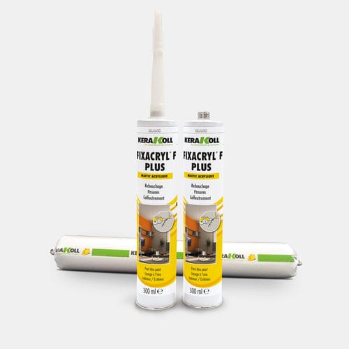 Kunststoff-Dichtungsmasse - Fixacryl F Plus - KERAKOLL - auf Acrylharzbasis / Spachtel / für Metall