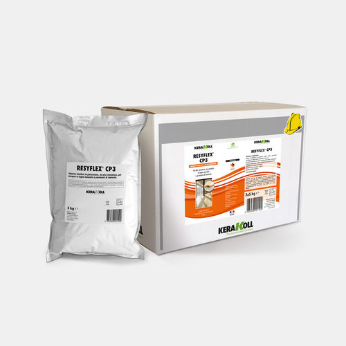 Elastische Dichtungsmasse - Resyflex CP3 - KERAKOLL - auf Polyurethan-Basis / selbstklebend / für Holz