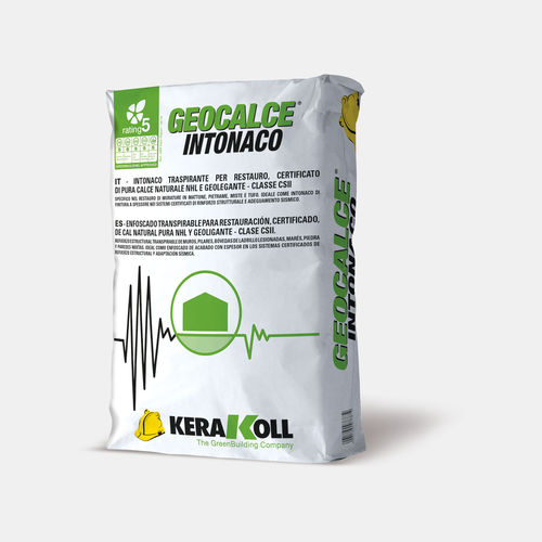 Restaurierungsmörtel - Geocalce Intonaco - KERAKOLL - für Mauerwerk / Gips / Kalk
