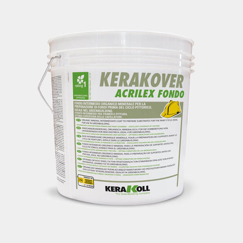 Vorbereitungs-Putz - Kerakover Acrilex Fondo - KERAKOLL - Spachtel / isolierend / Dekor