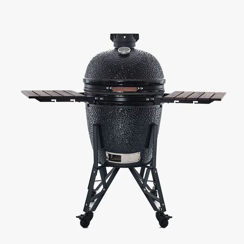 Holzkohle-Gartengrill - LARGE - THE BASTARD - für professionellen Einsatz / auf Rollen / Holz