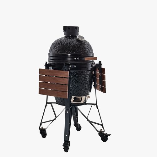 Holzkohle-Gartengrill - MEDIUM - THE BASTARD - für professionellen Einsatz / auf Rollen / Edelstahl