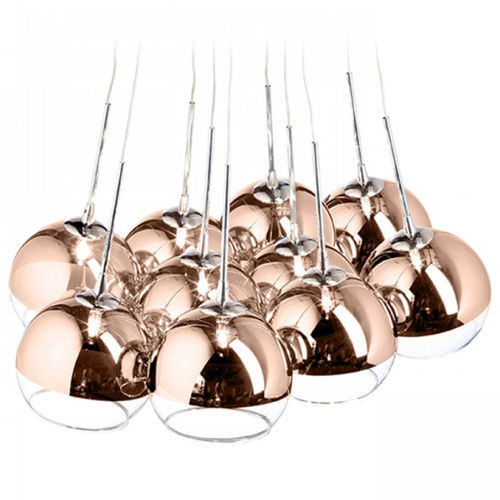 Hängelampe - MM-677 - Miller & Miller - Chrom / Glas / modern