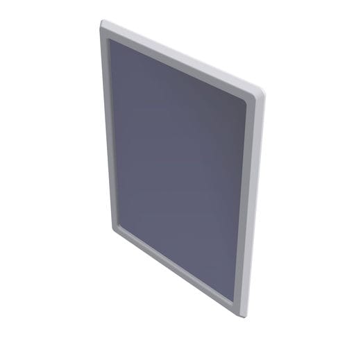 Wandmontierter Spiegel - ALM series - Wallgate Ltd - modern / rechteckig / Polycarbonat