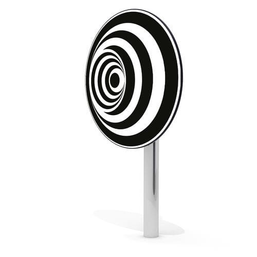 Spielpaneel mit Drehrad - EFFECT-ROTATING DISC - Playparc