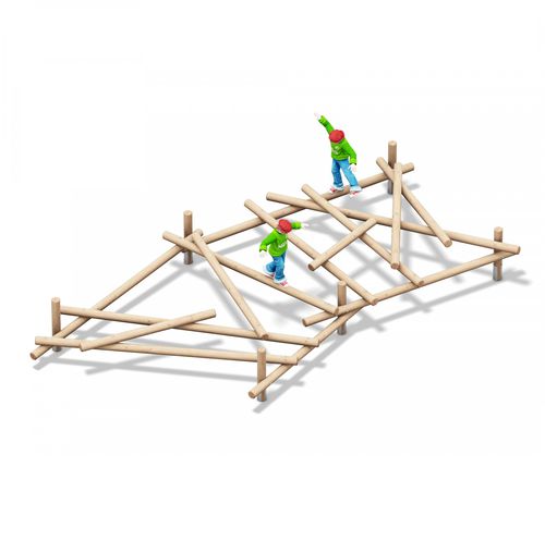Schwebebalken für Spielplätze - MOKADI - Playparc