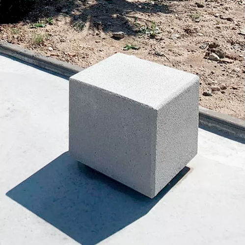 Moderner Sitz - LARA CUBE  - Playparc - für Außenbereich / Beton / für öffentliche Bereiche