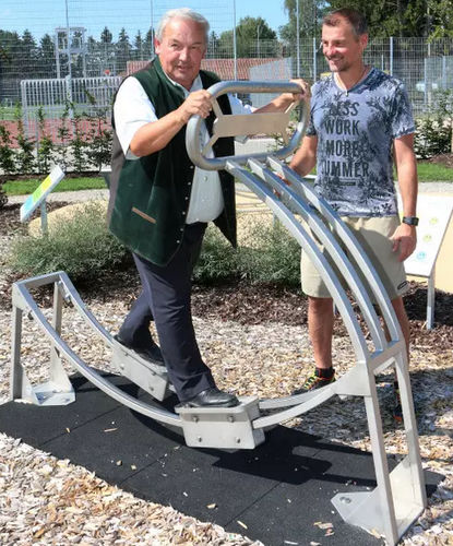 Outdoor-Beintrainer / für öffentliche Bereiche - 4FCIRCLE® WAVE - Playparc - für Spielplätze