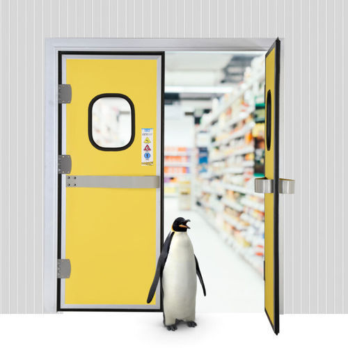 Flügeltüren-Industrietor - ATSDOOR - Aluminium / anodisiertes Aluminium / Edelstahl