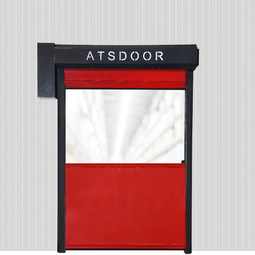 Industrie-Rolltor - ATSDOOR - galvanisiertem Stahl / PVC / automatisch