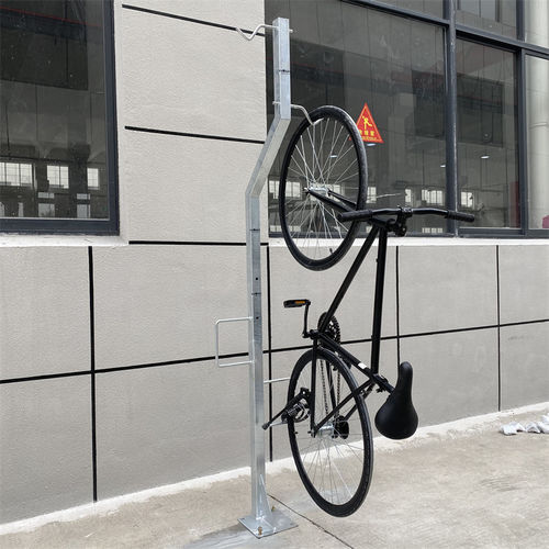 Bodenstehender Fahrradständer - KVS-VBR-Z2-OH - IKAVASS - gesichert / vertikal / für öffentliche Bereiche