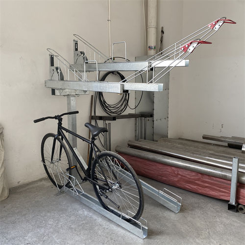 Bodenstehender Fahrradständer - KVS-DDBR series - IKAVASS - vertikal / doppelt / für Innenbereich