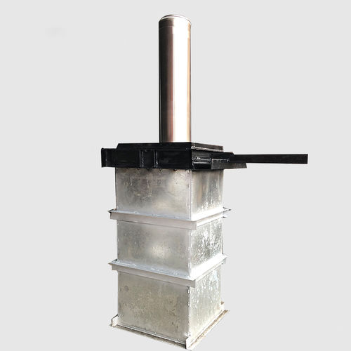 Sicherheits-Sperrpfosten - KVS-AHB-273.1000 series - IKAVASS - automatisch / Stahl / Kohlenstoffstahl