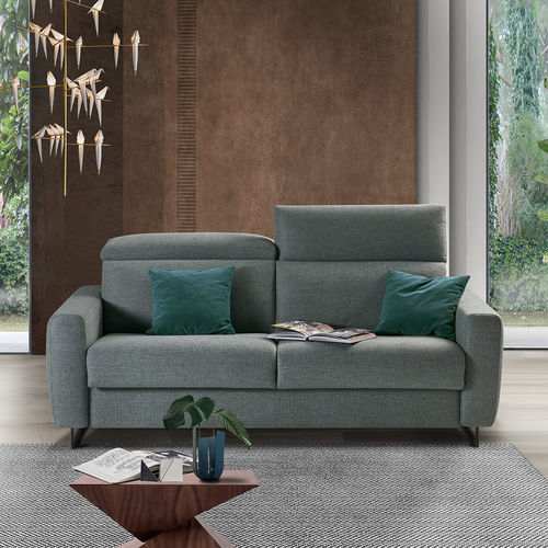 Bettsofa - Oliver - Vitarelax - modern / Stoff / Leder