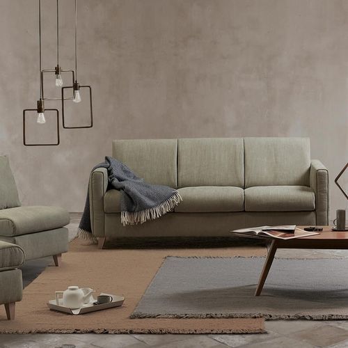 Modulsofa - Italo - Vitarelax - Bett / modern / Stoff