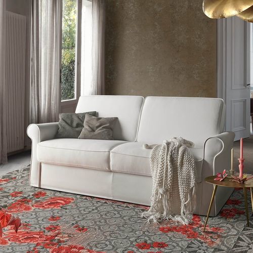 Bettsofa - Charme - Vitarelax - modern / Stoff / Leder